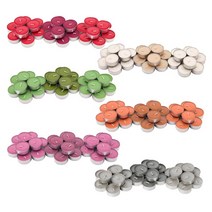 [이케아] SINNLIG 신리그 미니향초(30p)/티라이트/캔들/양초/디퓨저/과일향/워머/, 색상:오렌지_902.377.10