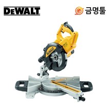 디월트 DWS774 슬라이딩각도절단기 DW777후속 톱날포함 1400W 슬라이딩각도기, 1개