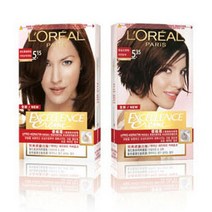 로레알 엑셀랑스 프로 케라틴 염색약/듀오크림/택일, 6.66호(밝은갈색적빛)