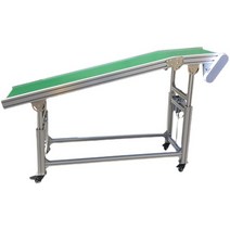 미니 컨베이어 벨트 콘베어 소형 전동 상하차 컨베어, D형(소형 슬로프 플랫폼)300