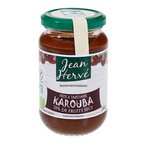 JEAN HERVE 진 허브 카로우바 다크 초콜릿 초코 스프레드 잼 쨈 Karouba spread 340g, 1세트