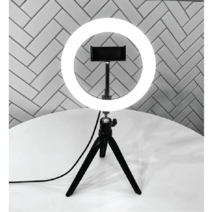 써클 LED 링라이트 8 10 12 14인치 (촬영조명/KC인증), 12인치, 삼각대(2100mm)