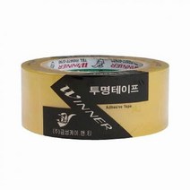 금성케이엔티 산업용 투명OPP대용량테이프 48mmx80M 박스테이프