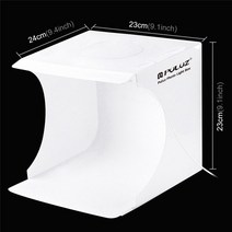 라이트 박스 토이 Led 휴 미니 텐트 스튜디오 카메라 Sftbx 1LED 바 6 매장용 포토, 01 백색
