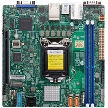 SUPERMICRO MBD-X12STL-IF-B Mini-ATX 서버 마더보드 LGA-1200 C252