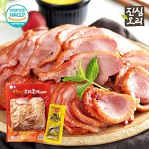 [진심오리] 유황먹은 훈제오리 600g*2팩(1.2kg)+소스증정, 2팩, 600g
