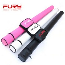 당구가방 큐가방 쿠드롱팁 롱고니큐 고리나 라사지브랜드 풀 큐 케이스 실린더 튜브 모양, 하얀