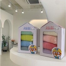 뽀로로양말 유아동용 4족세트 남아세트 여아세트