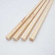 아이베란다 소나무 15x15x800mm 목재쫄대 나무쫄대 각목 원목 (2개묶음), 2개
