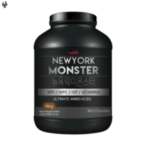 뉴욕웨이몬스터 농축유청단백 단백질 게이너보충제 초코맛 4kg, 1개