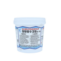 생활9단 탄탄방수크림 1200ml 지붕 외벽 옥상 균열 누수 셀프 메꿈 건조 후 투명색 버킷 용기형, 1개