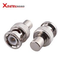 1pcs RF 동축 황동 BNC 남성 저항 터미네이터 더미로드 임피던스 50 옴 커넥터 어댑터, 한개옵션0