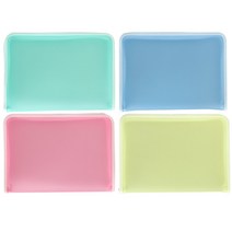 화일천사 지퍼화일, 파스텔 3cm 옐로우