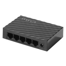 호환 스위칭 허브 부품 LAN Fast Desktop Switch 1000Mbps Ethernet HUB Shunt RJ45 Network Gigabit 5 Port for Off, US Black