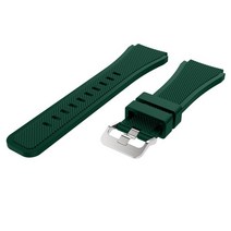 타임워치 스톱 시계 스탑 워치 공부 타이머 초 타임 Haylou솔라 LS05 용 팔찌 스트랩 22MM 실리콘 시계 밴, 05 Army Green_01 22mm