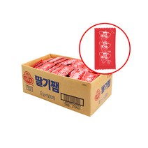 오뚜기 일회용 딸기쨈 12g 500개입 1박스, 150개