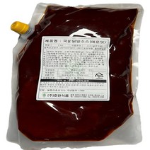[오늘만 특가] 사장님레시피 만능 국물닭발 소스 매운맛 2kg [국물닭발 닭볶음탕 매운갈비찜 만능 조리가능], 5팩