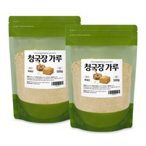 국산 청국장가루 대두 청국장분말 발효콩 500g/2팩