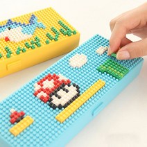 위withh_빠띠라인 나노블럭 필통 펜케이스 필기도구 문구용 스타일 연필 학용품 아이디어 사무용 학생♥withy, ♥withy남자