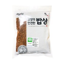 산들바람 찰 홍미쌀 2022년산 국산 유기농 1kg