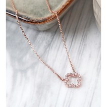 [Belisa] 벨리사 여성목걸이 BLS-N7005RG 알함브라 큐티 목걸이