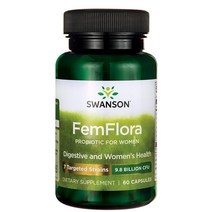 스완슨 펨플로라 프로바이오틱 여성용 캡슐, 60개입, 5개