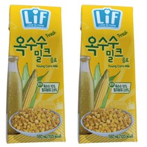 LiF 옥수수밀크 팩음료 180ml x 48개, 상세페이지 참조