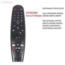 LG Magic 3D 스마트 TV AN-MR600 AN-MR19BA AN-MR650A AKB75075301 용 리모컨, [03] AN MR18BA