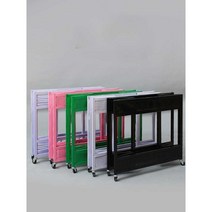 이동식 행사 매대 판매 진열대 매장 철제 백화점, 대형 검정색