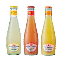 산펠레그리노 3종 혼합(리모나타 로싸 아란시아타) 200mlx12병, 상세페이지 참조, 상세페이지 참조