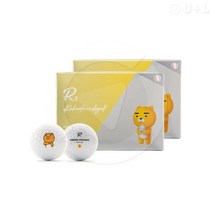 카카오프렌즈 R3 스웨그 에디션 3피스 골프공 24개 코스트코