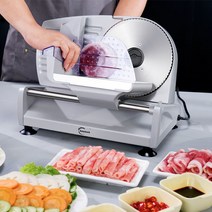 Apnoo 가정용자동육절기 업소용육절기 다용도 슬라이서 고기/과일/햄 주방용품