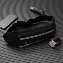 차차미 방수 운동 허리가방 웨이스트백