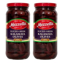 메제타 칼라마타 슬라이스 올리브 269g 2팩 Mezzetta Kalamata Olives Sliced 9.5 Ounce, 1개