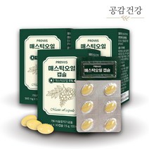 매스틱검 매스틱 오일 테르펜 캡슐 3개월분