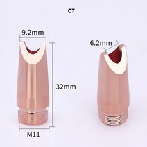 동관용접 M 용접 노즐 휴대용 용접기 소모품 튜브 절단 예비 부품 와이어 피드 구리 스프레이, [28] MC