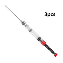 문맨만년필 입문 가성비 수제 나무 예쁜 잉크 용품을위한 고품질 새 만년필 주사기 도구 병 카트리지 사무실 학교 문구, 3개