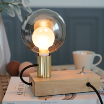 공간LED LED 버블램프 원형 G125 2W 인테리어 전구, 전구색