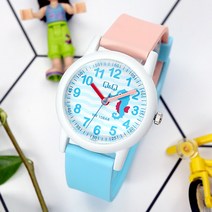 큐앤큐 어린이 아동 100미터 방수 캐릭터 패션 캐쥬얼 초등학생 새학기 어린이집 크라스마스 선물추천 키즈시계