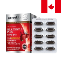 캐나다 직수입 간건강 캐어 밀크씨슬 플러스, 2개월분