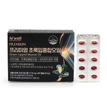 하이웰 프리미엄 뉴질랜드 초록입홍합오일 60캡슐, 1통
