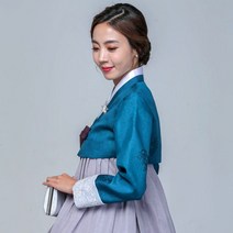 [대여]443 하객 친인척 신부 혼주 여자 결혼 칠순팔순한복대여 황후나비