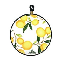 에지리 범랑 냄비 받침대, 레몬, 1개