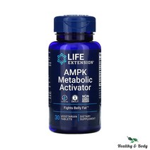 라이프 익스텐션 AMPK 메타볼릭 액티베이터 타블렛 30정 X 1병 약들약 고약사 신진대사 촉진
