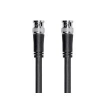 Monoprice HDSDI RG6 BNC 케이블 30.5m(100피트) 블랙 HD 직렬 디지털 비디오 전송 모바일 앱 HDTV 업그레이드 광대역 시설에서 사용 바이퍼 시리즈, 10 Feet