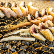 [당일손질] 통영 손질 바다장어 자연산 장어 1kg 2kg 3kg 중 대 특대 붕장어 아나고 구이 구이용 탕용 머리 뼈 포함, 2_1. 대 1kg (4-8마리)
