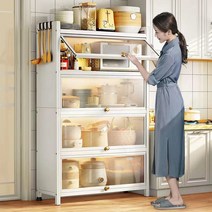 그릇장 렌지대수납함 800MM 부엌찬장, 1