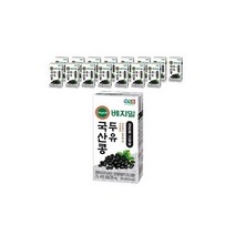 베지밀 국산콩 두유 검은콩 고칼슘, 16개, 150ml
