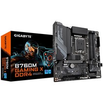 기가바이트 인텔 B760M D2H DDR4 DS3H WIFI 마더보드 13세대 1700핀, B760M GAMING X DDR4