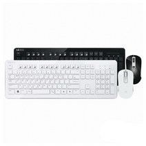 FOR LG MKS-3000 SET 2.4GHz 무선 키보드 마우스세트, 블랙